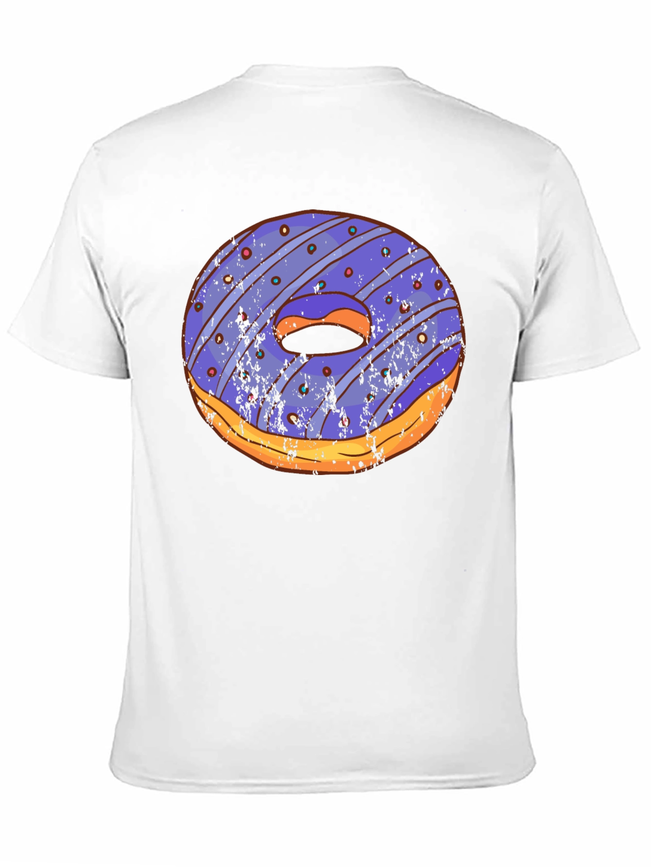 Novelty Donut Graphic T-Shirt
