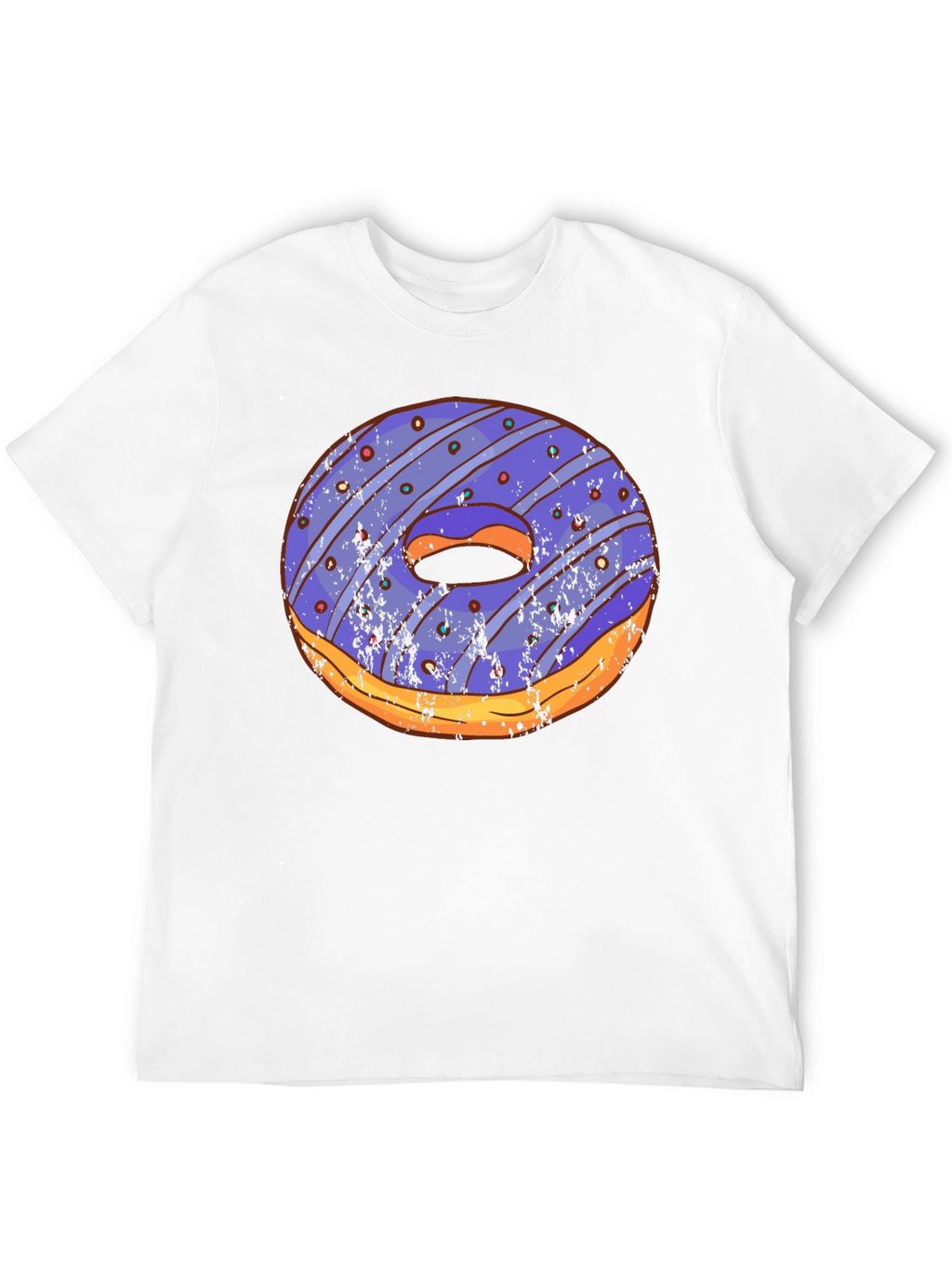 Novelty Donut Graphic T-Shirt