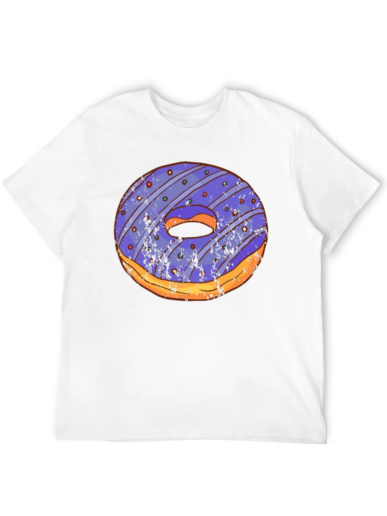 Novelty Donut Graphic T-Shirt