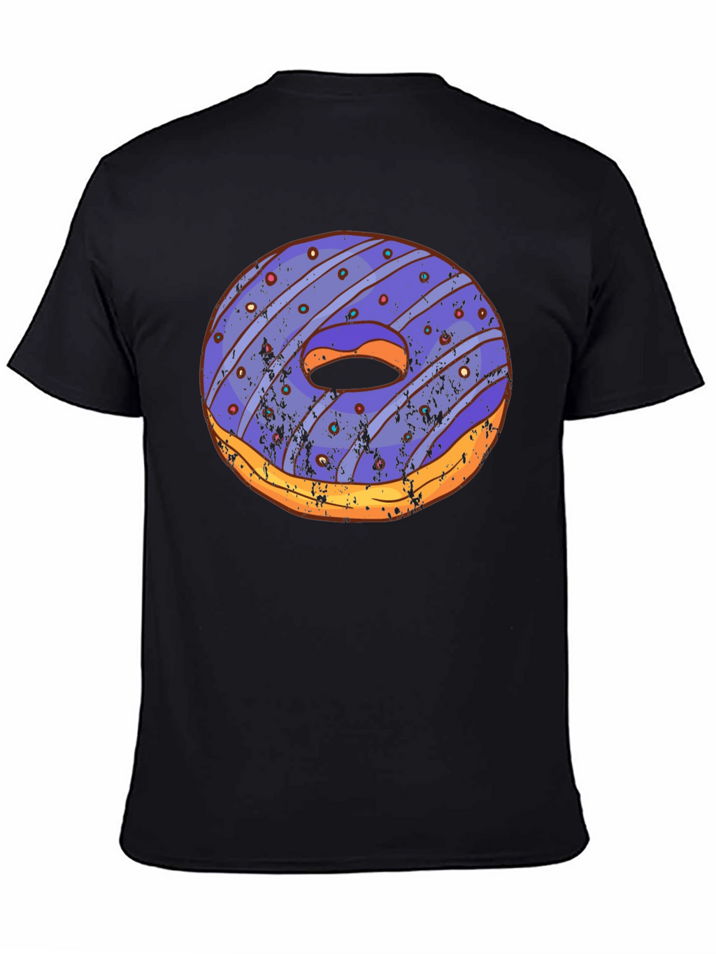 Novelty Donut Graphic T-Shirt