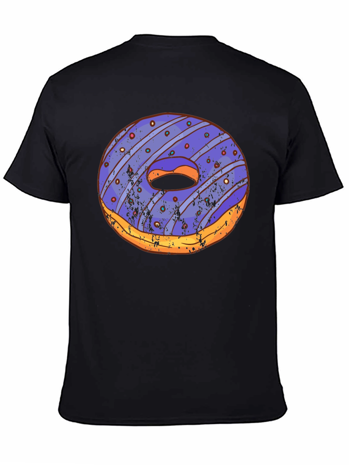 Novelty Donut Graphic T-Shirt