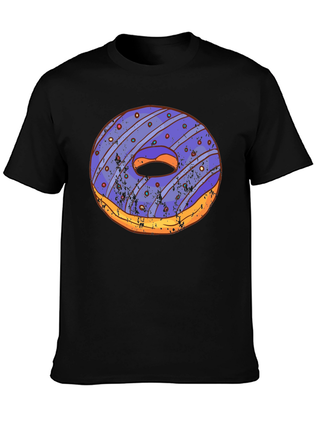 Novelty Donut Graphic T-Shirt