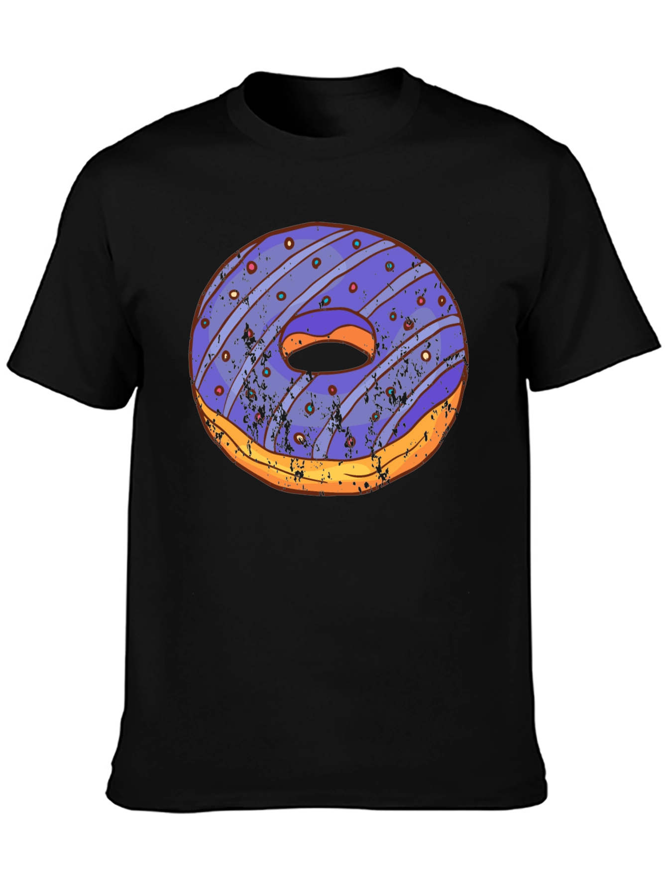 Novelty Donut Graphic T-Shirt