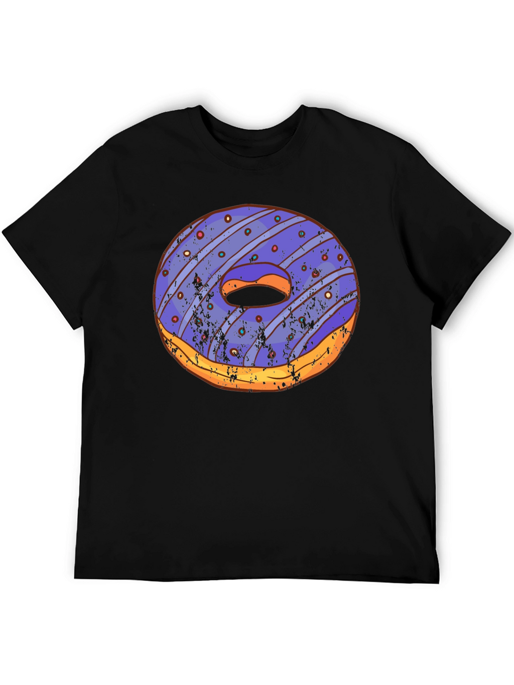 Novelty Donut Graphic T-Shirt