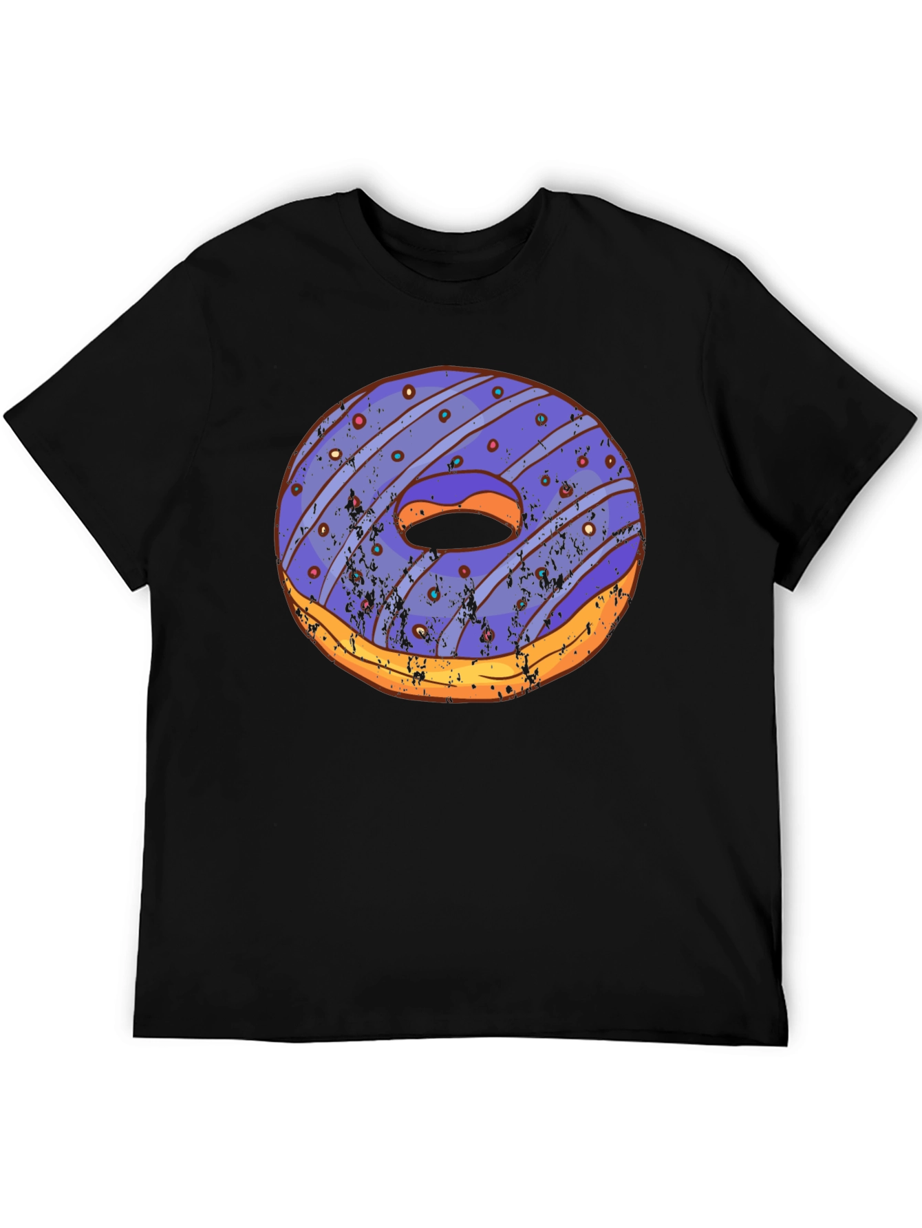 Novelty Donut Graphic T-Shirt
