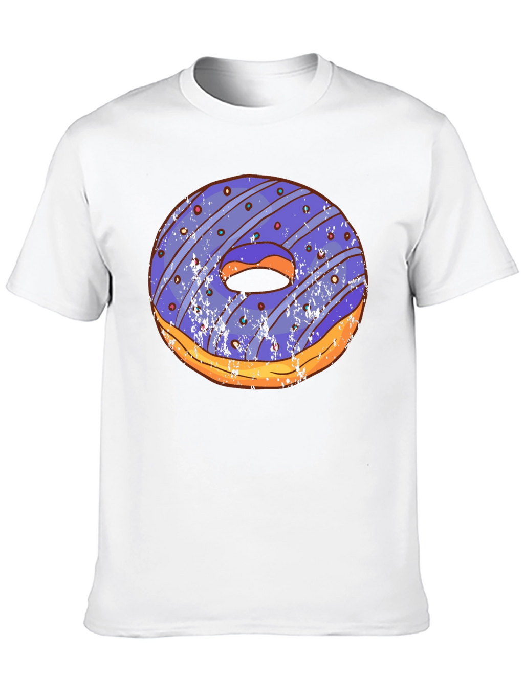 Novelty Donut Graphic T-Shirt