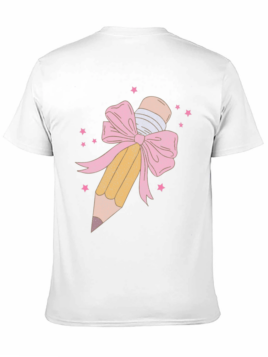 Pencil & Bow Graphic Tee - Black