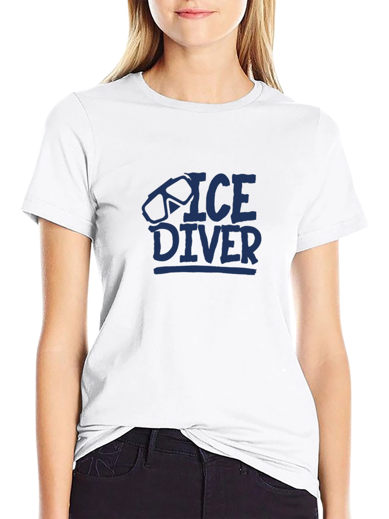 Ice Diver Graphic T-Shirt - Unisex Cotton Tee