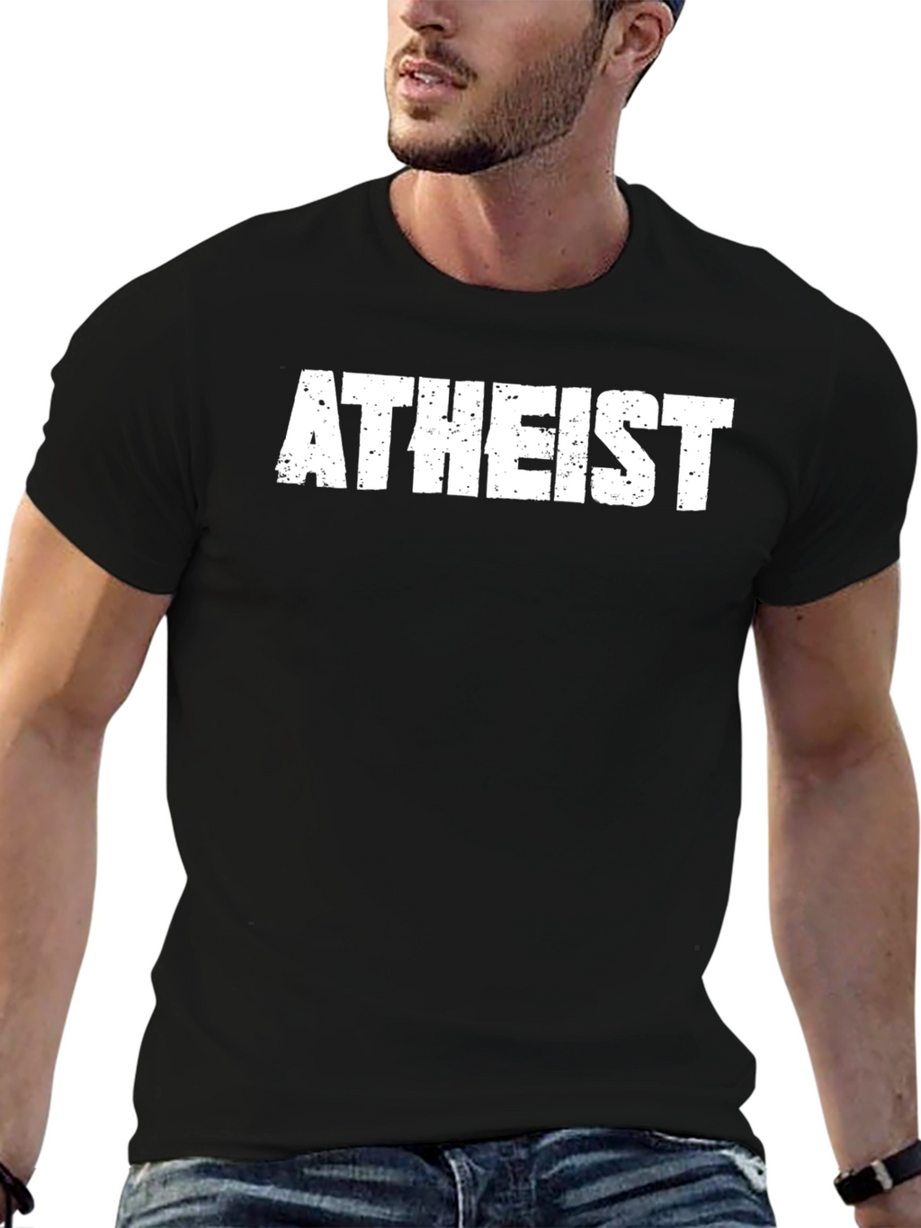 Atheist Graphic T-Shirt - Bold Statement Tee