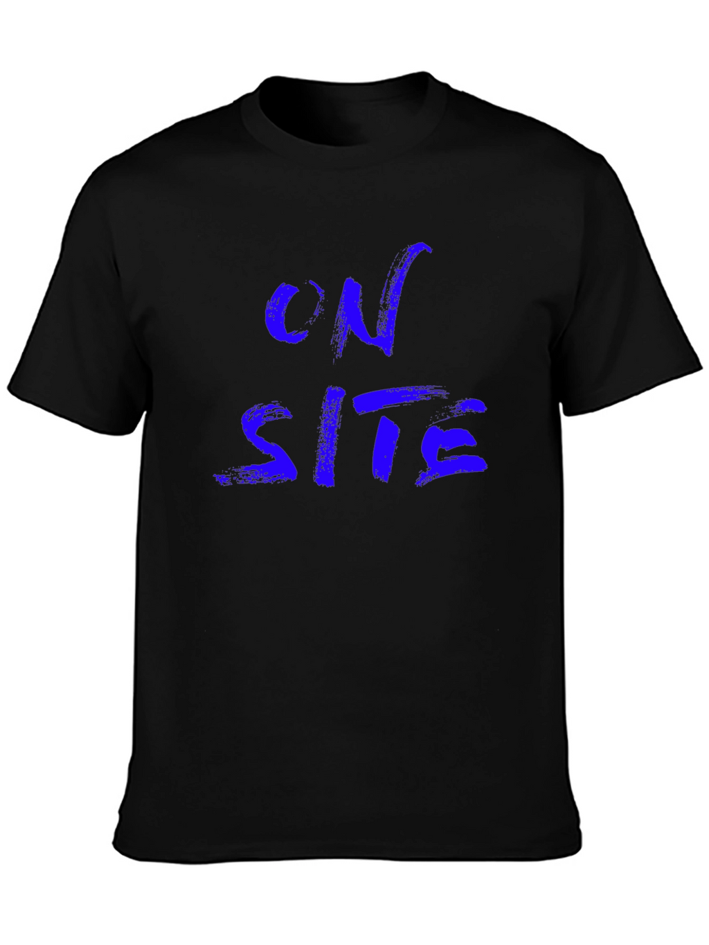 On Site Black Tee Shirt