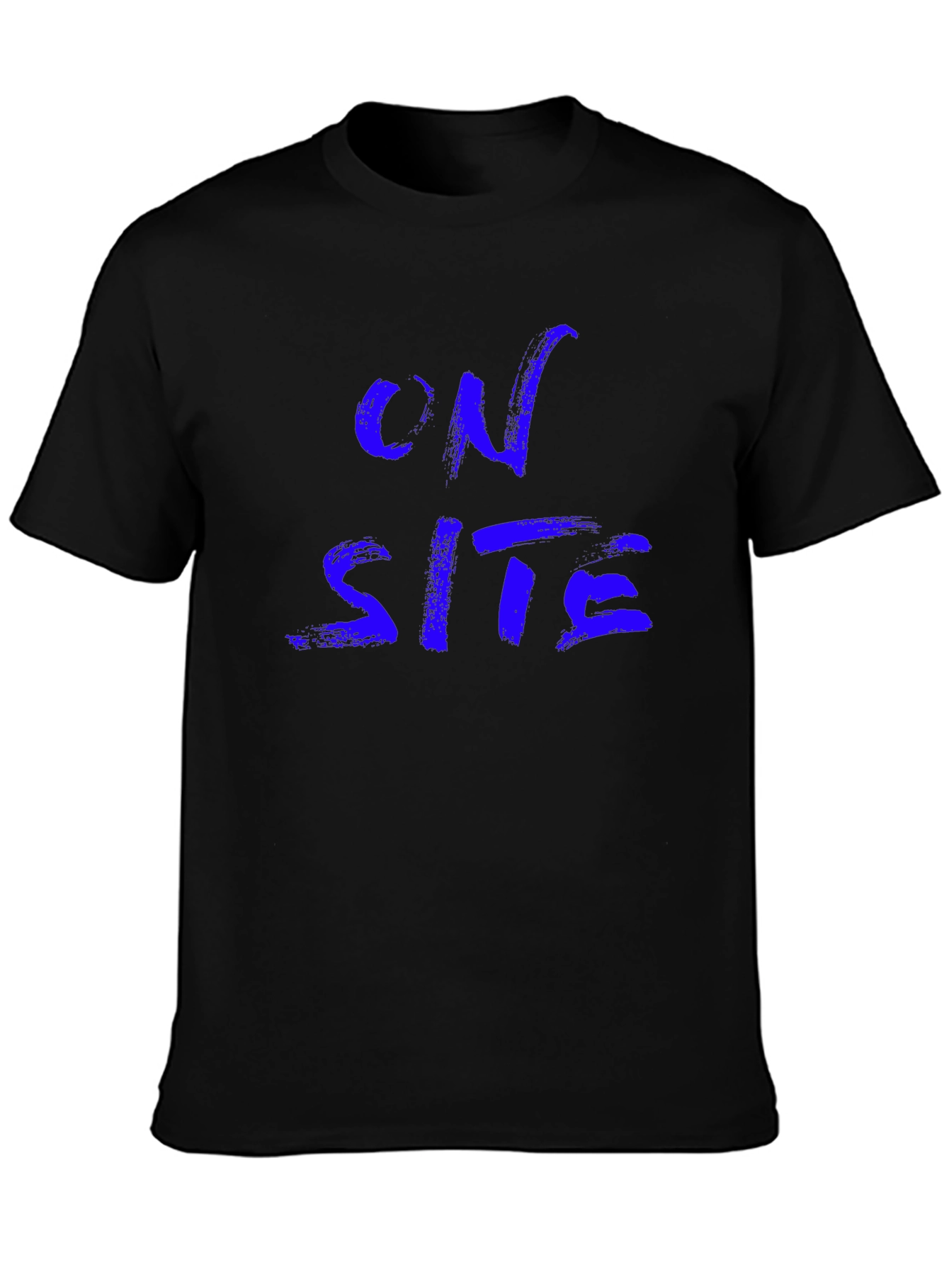 On Site Black Tee Shirt