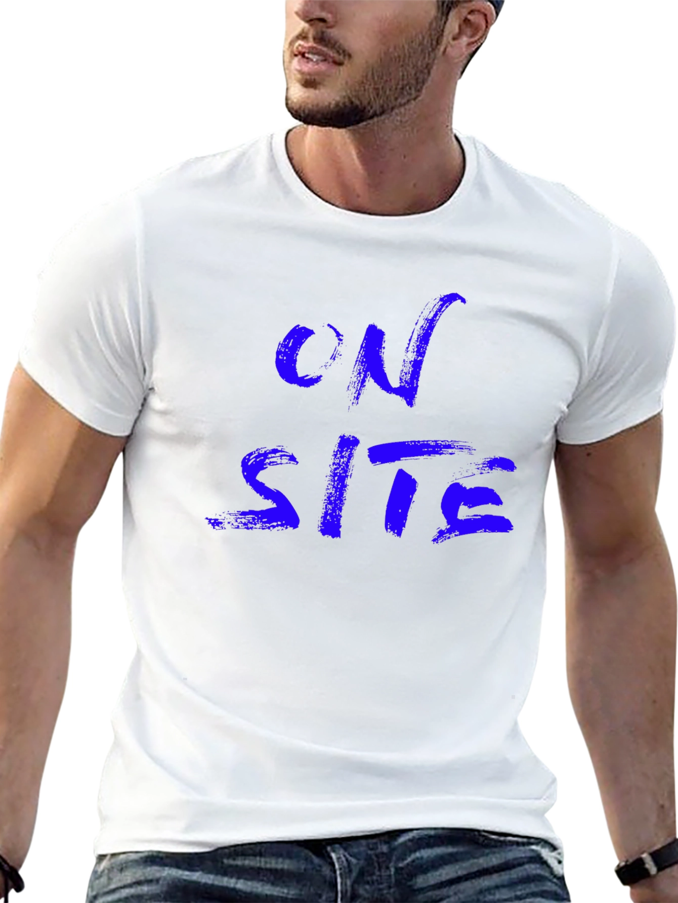 On Site Black Tee Shirt