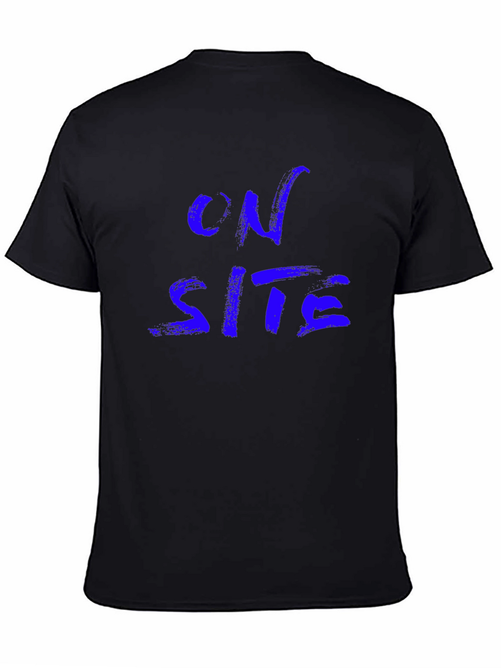 On Site Black Tee Shirt
