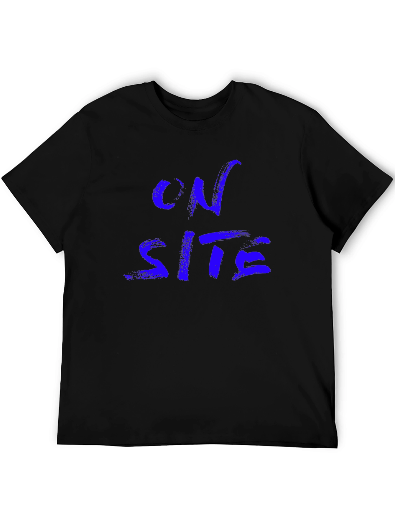 On Site Black Tee Shirt