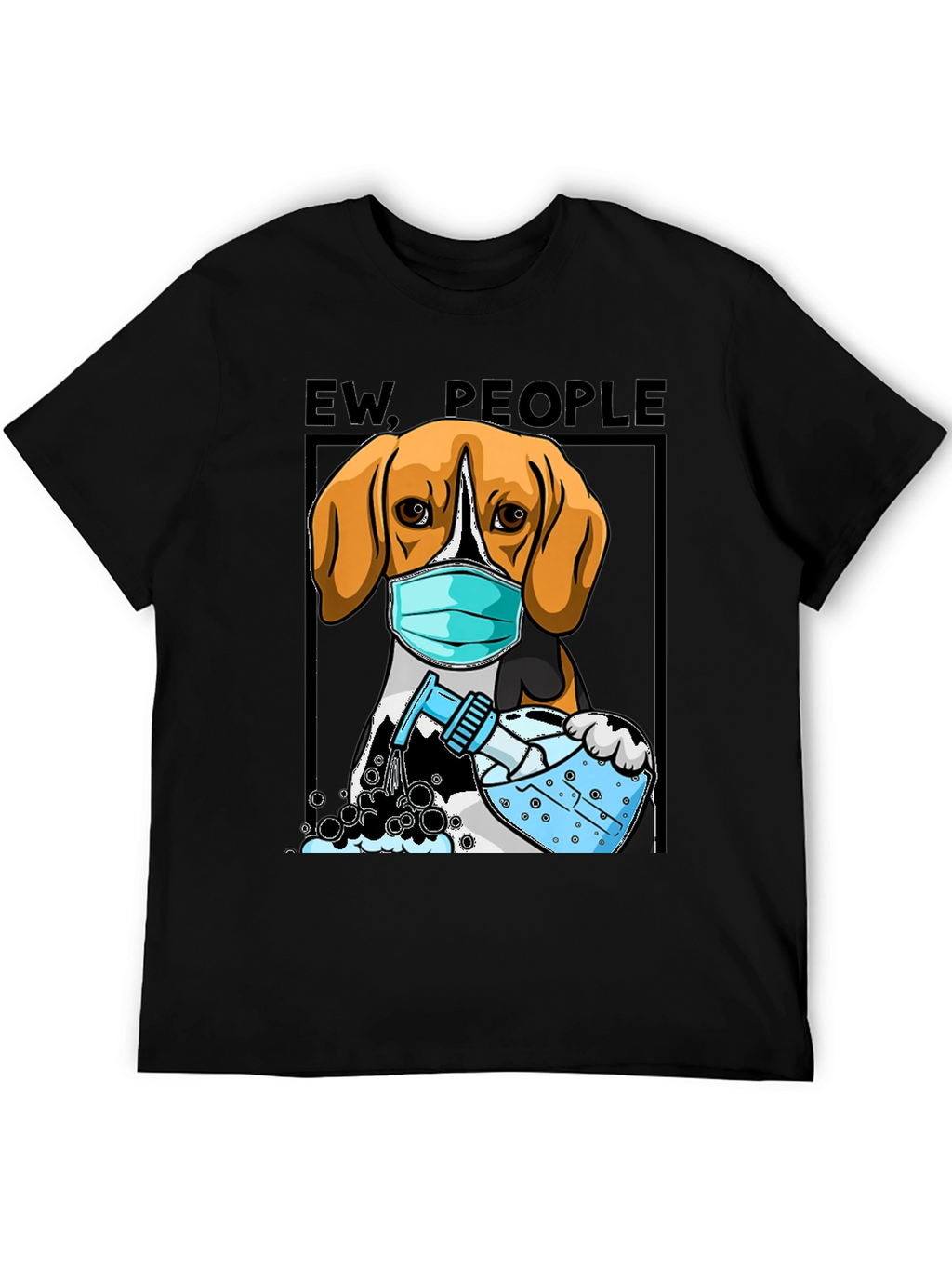 Ew People Beagle Mask T-Shirt