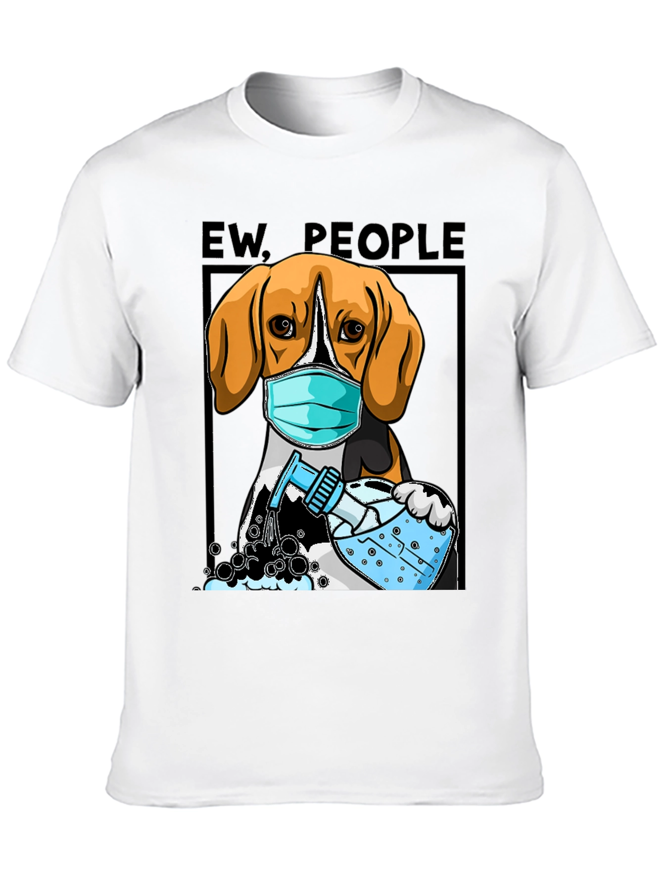 Ew People Beagle Mask T-Shirt