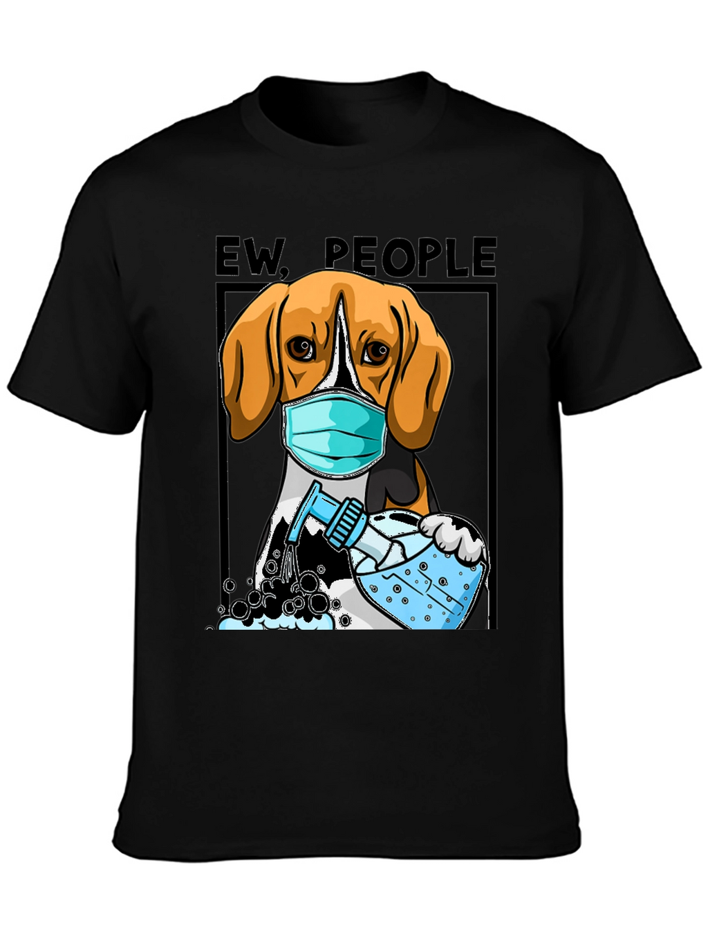 Ew People Beagle Mask T-Shirt