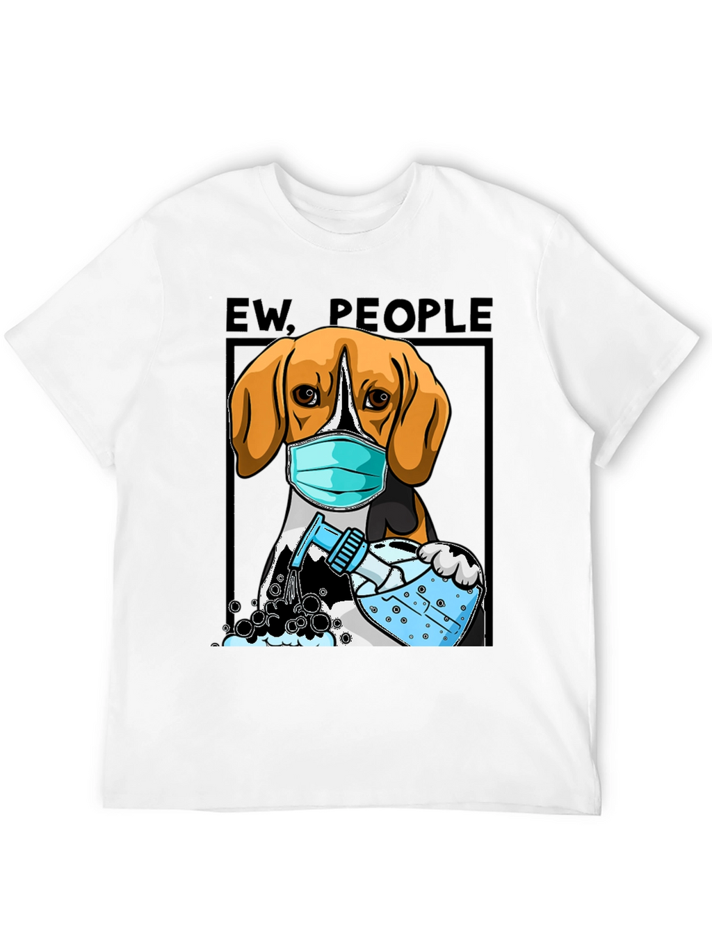 Ew People Beagle Mask T-Shirt