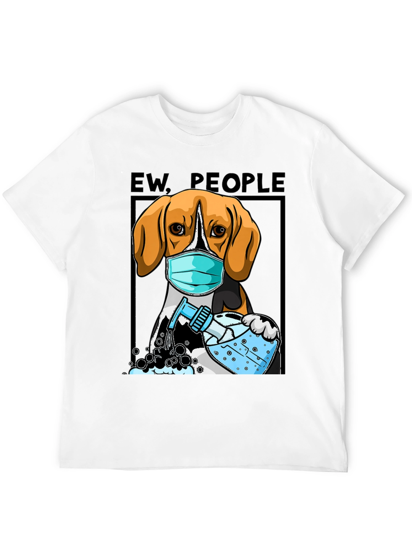 Ew People Beagle Mask T-Shirt