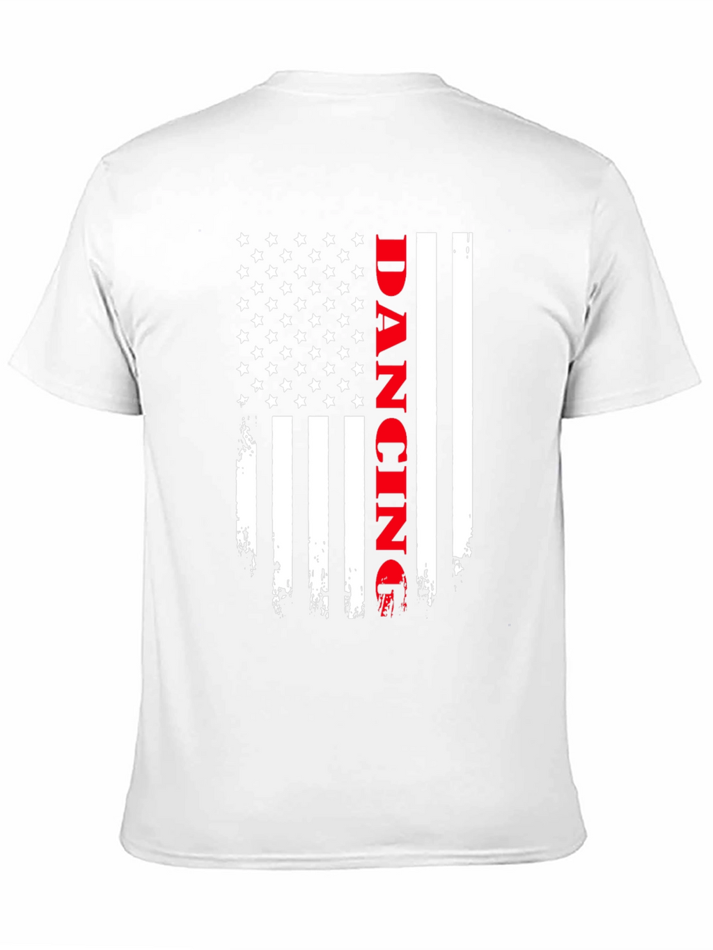 Dancing American Flag Graphic T-Shirt