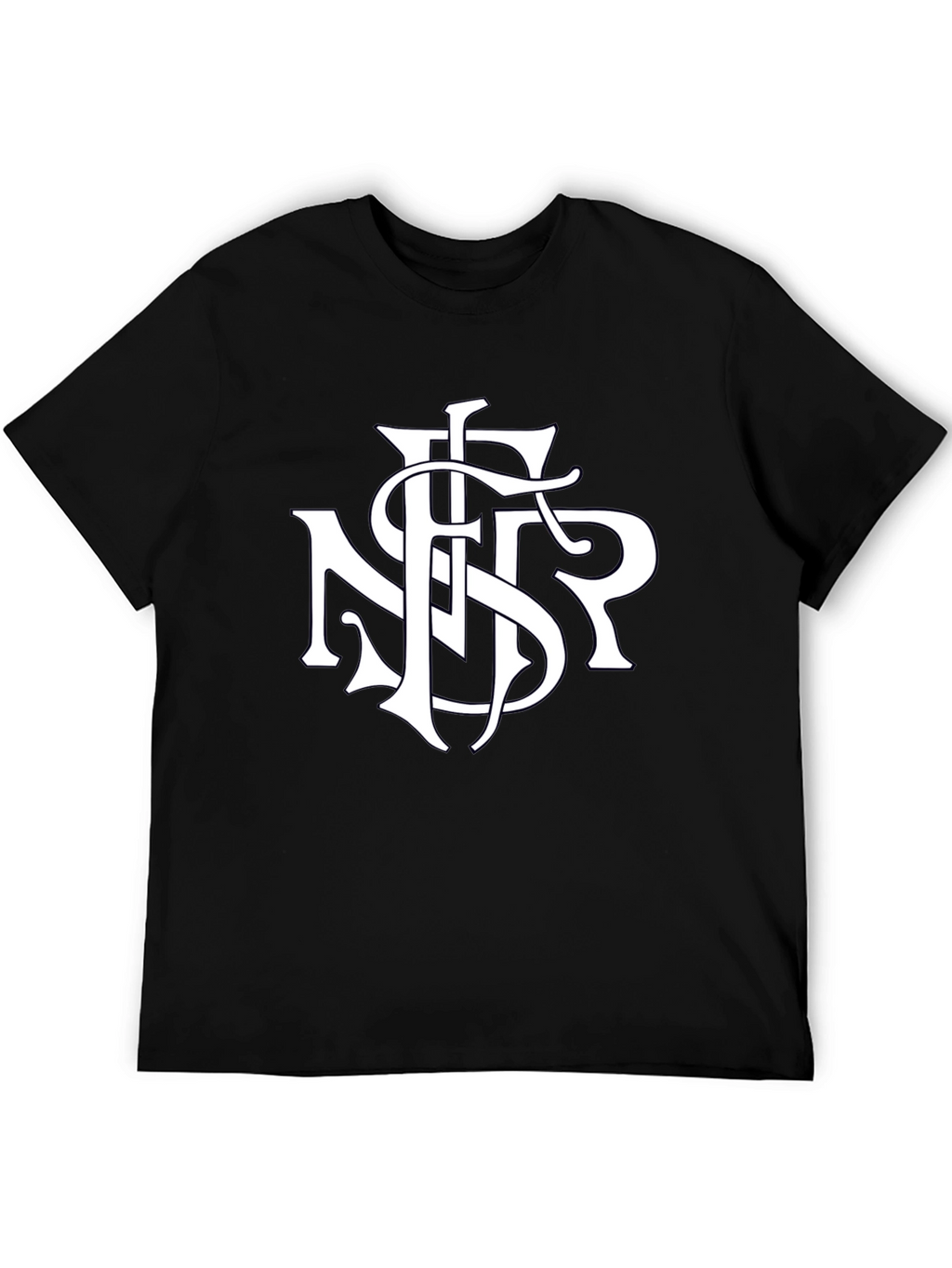 Monogrammed T-Shirt - Stylish Initial Tee