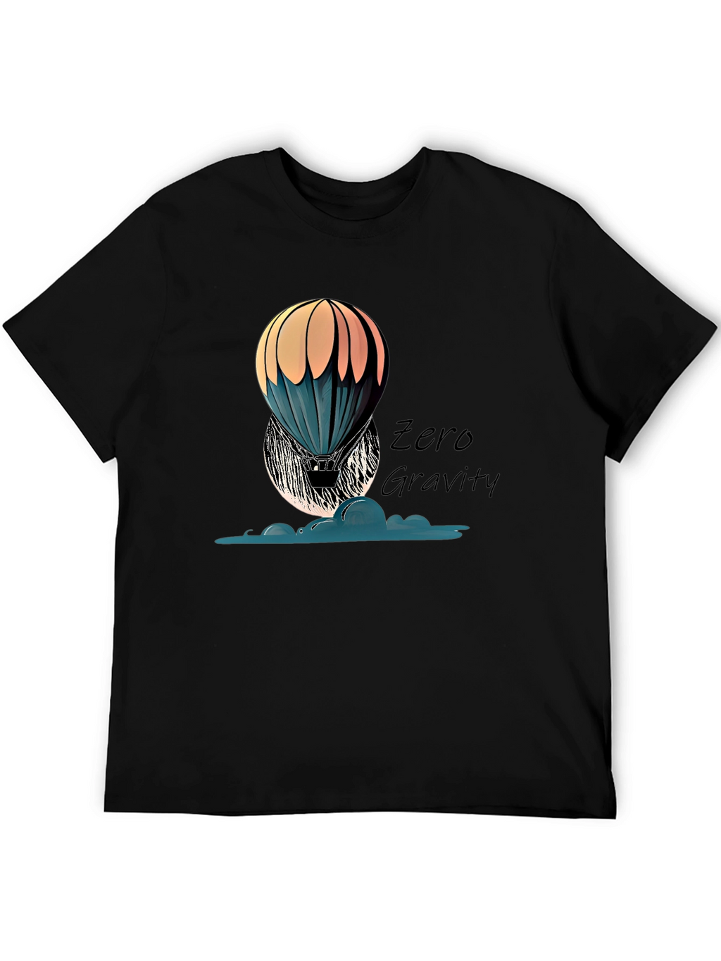 Zero Gravity Hot Air Balloon Graphic Tee
