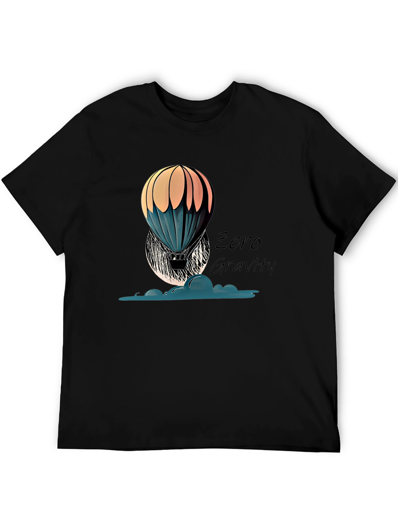 Zero Gravity Hot Air Balloon Graphic Tee