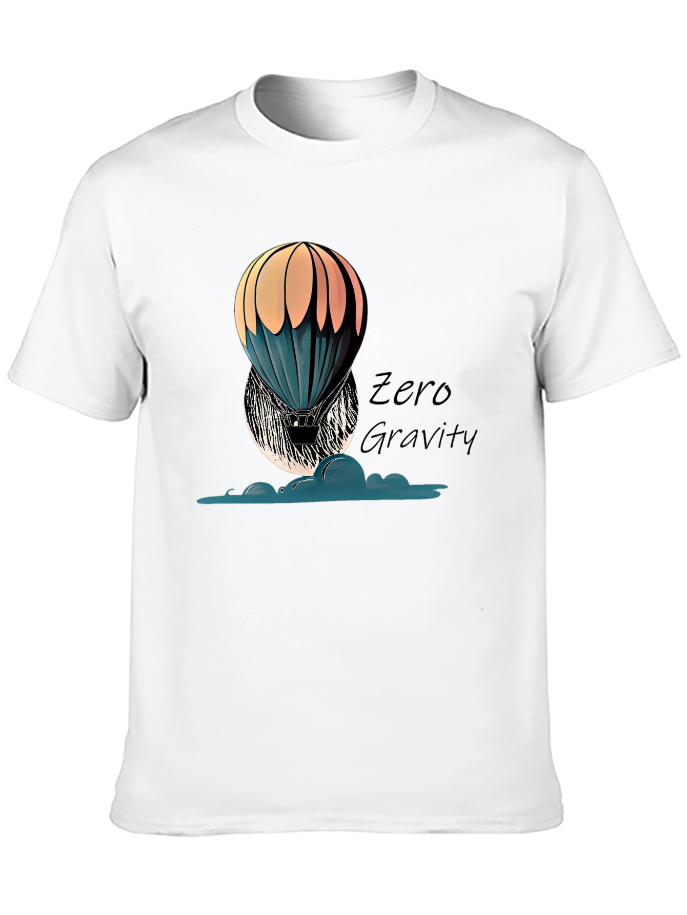 Zero Gravity Hot Air Balloon Graphic Tee