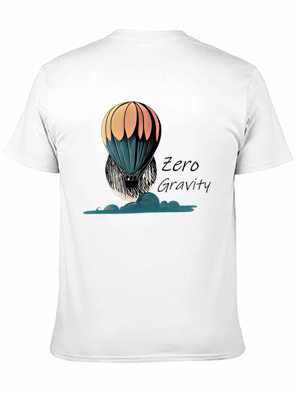 Zero Gravity Hot Air Balloon Graphic Tee