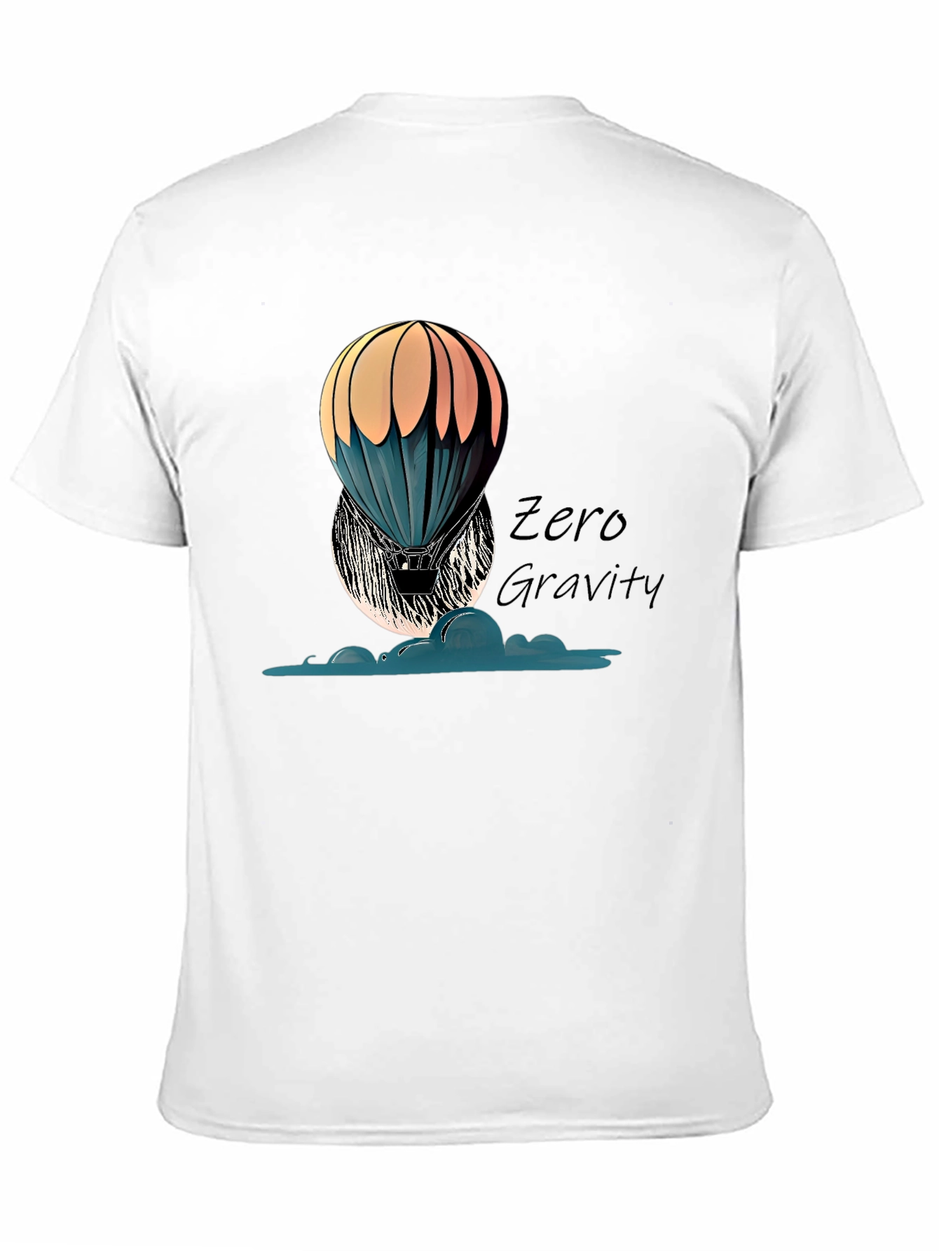 Zero Gravity Hot Air Balloon Graphic Tee