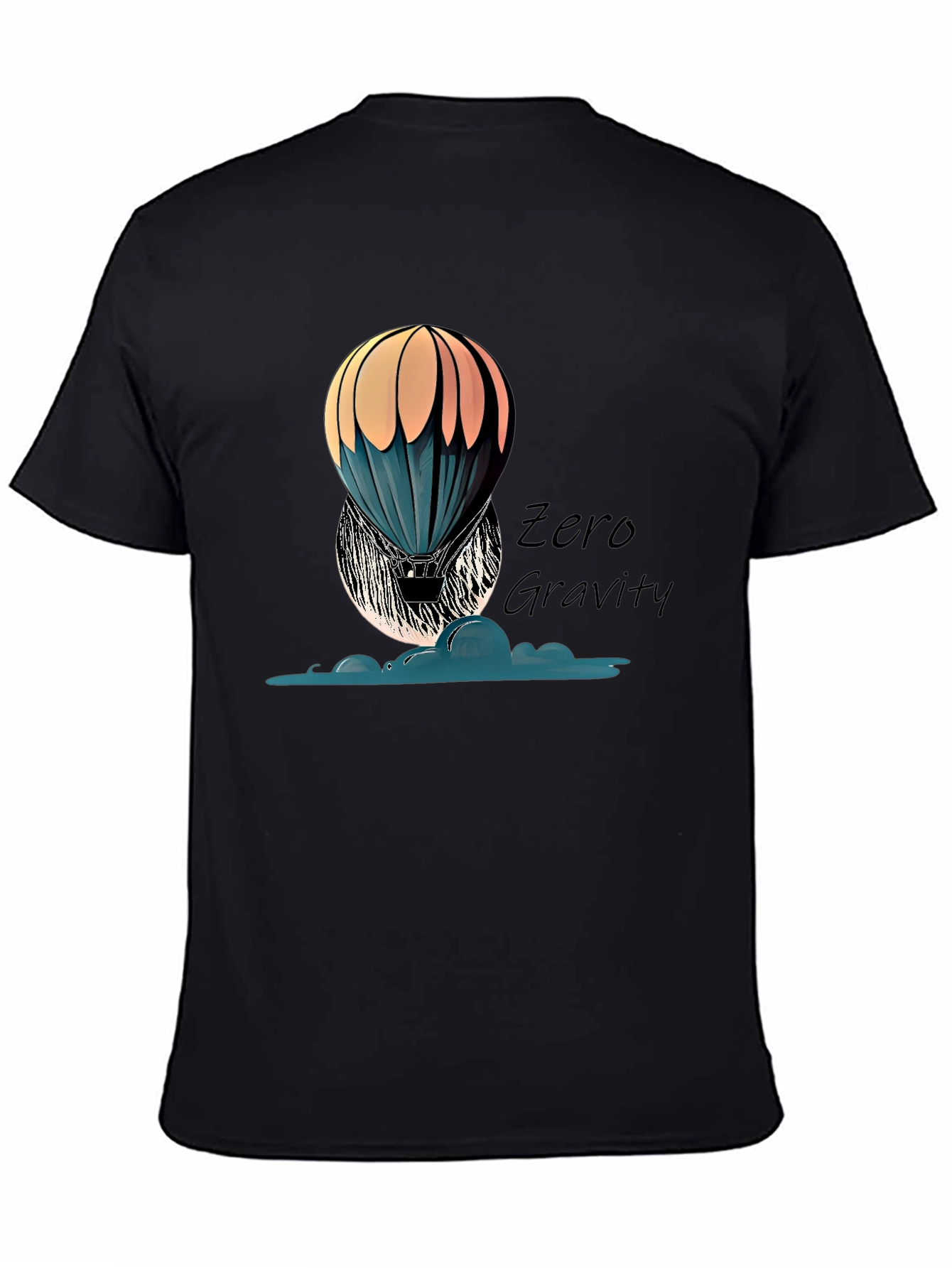 Zero Gravity Hot Air Balloon Graphic Tee