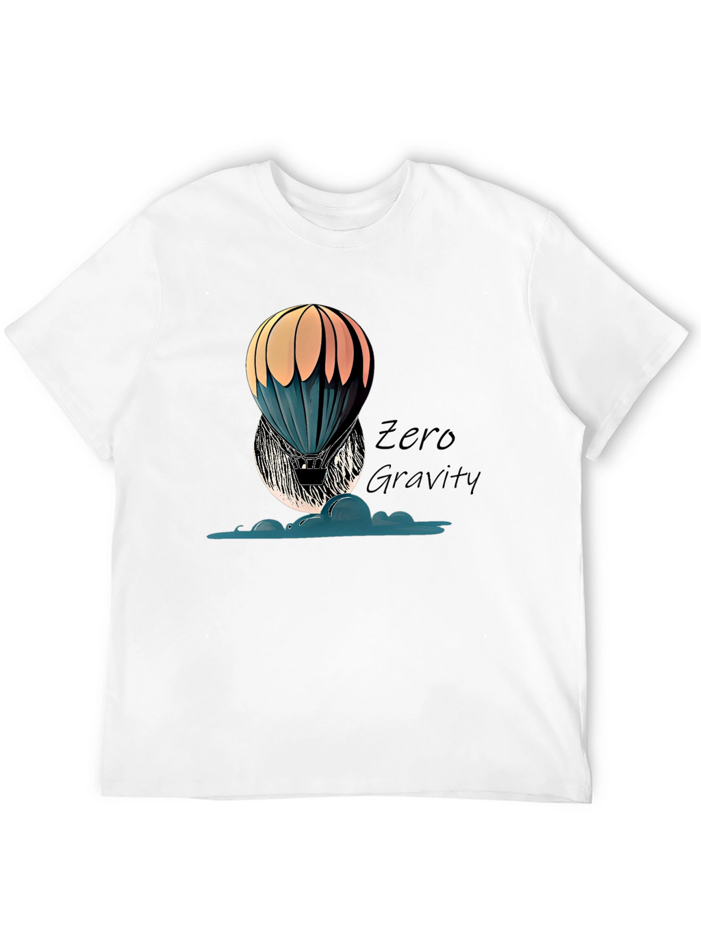 Zero Gravity Hot Air Balloon Graphic Tee