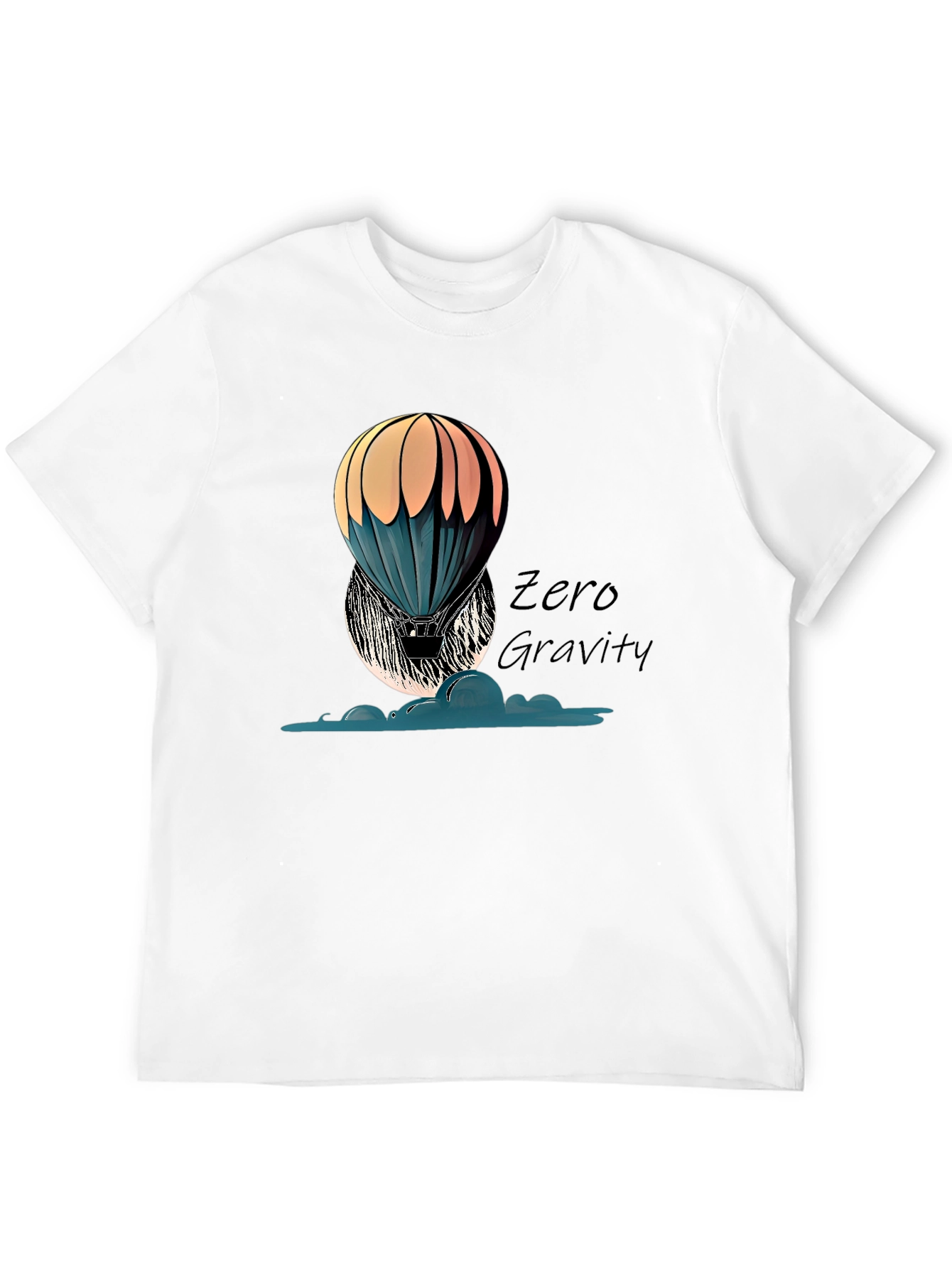 Zero Gravity Hot Air Balloon Graphic Tee