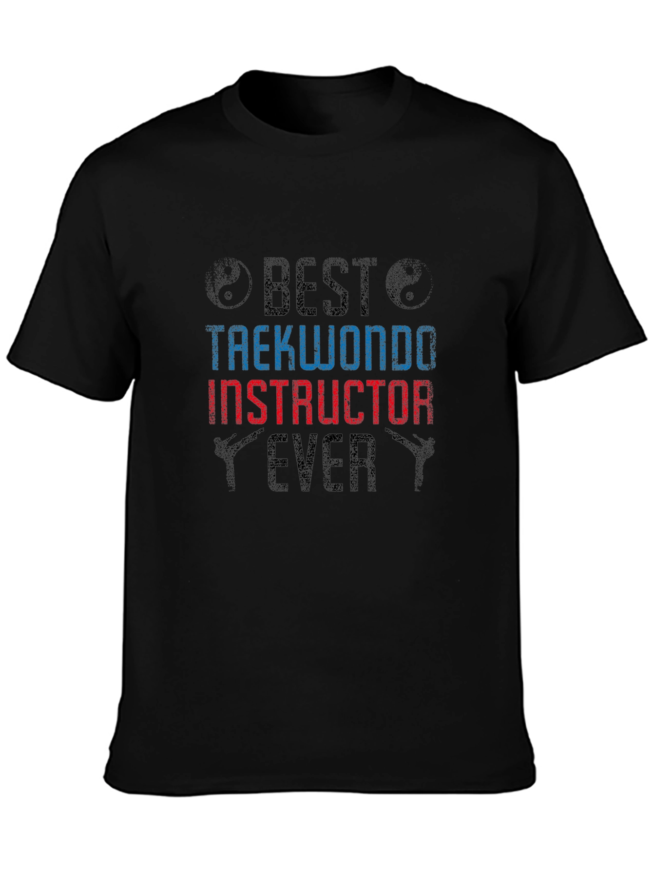 Best Taekwondo Instructor Ever Black T-Shirt