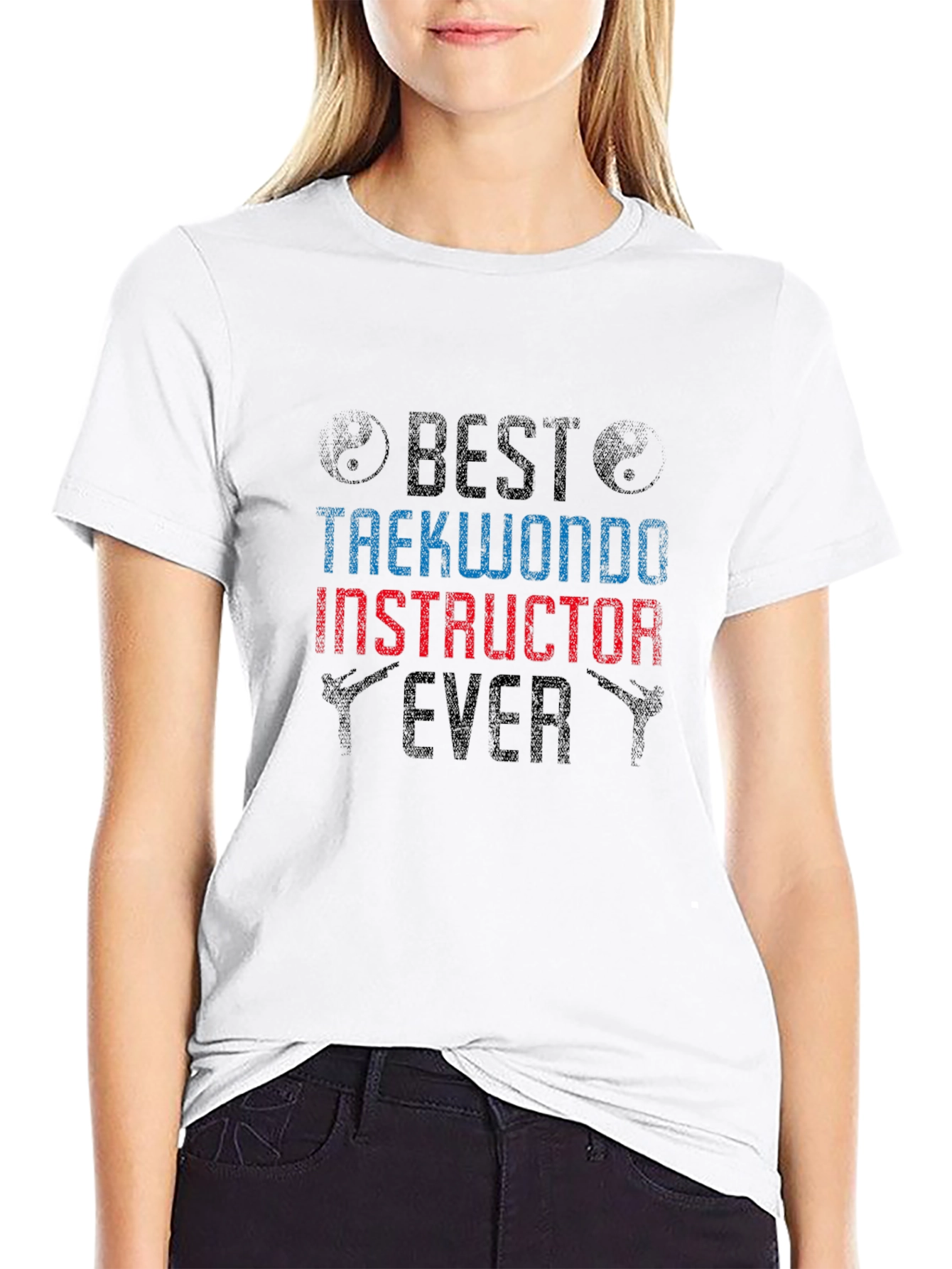 Best Taekwondo Instructor Ever Black T-Shirt