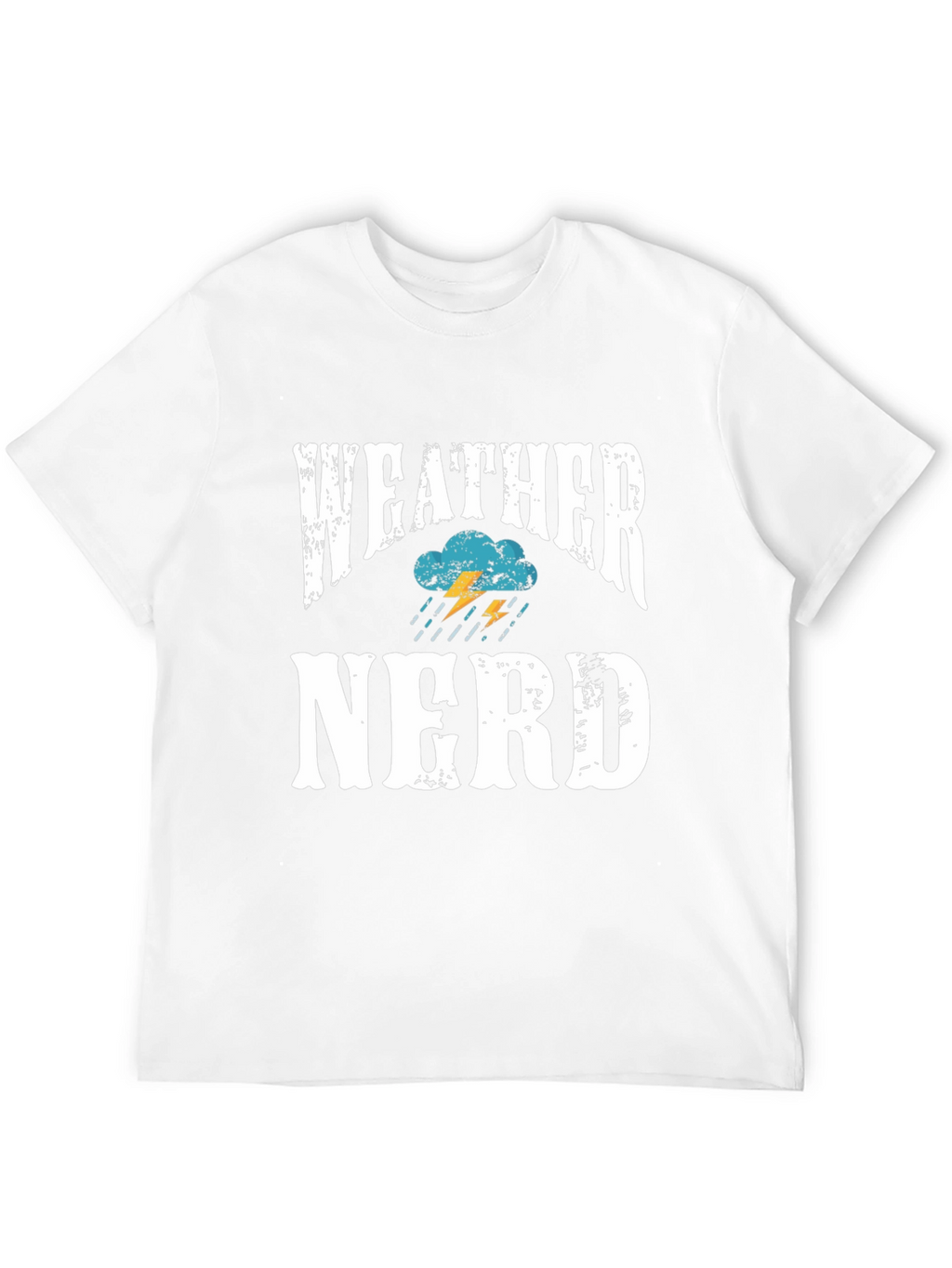 Weather Nerd T-Shirt - Black Cotton Blend Tee