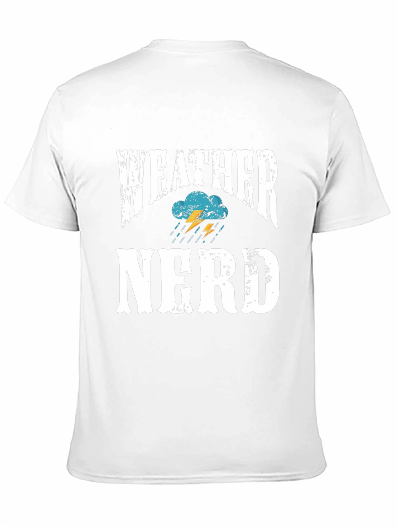Weather Nerd T-Shirt - Black Cotton Blend Tee