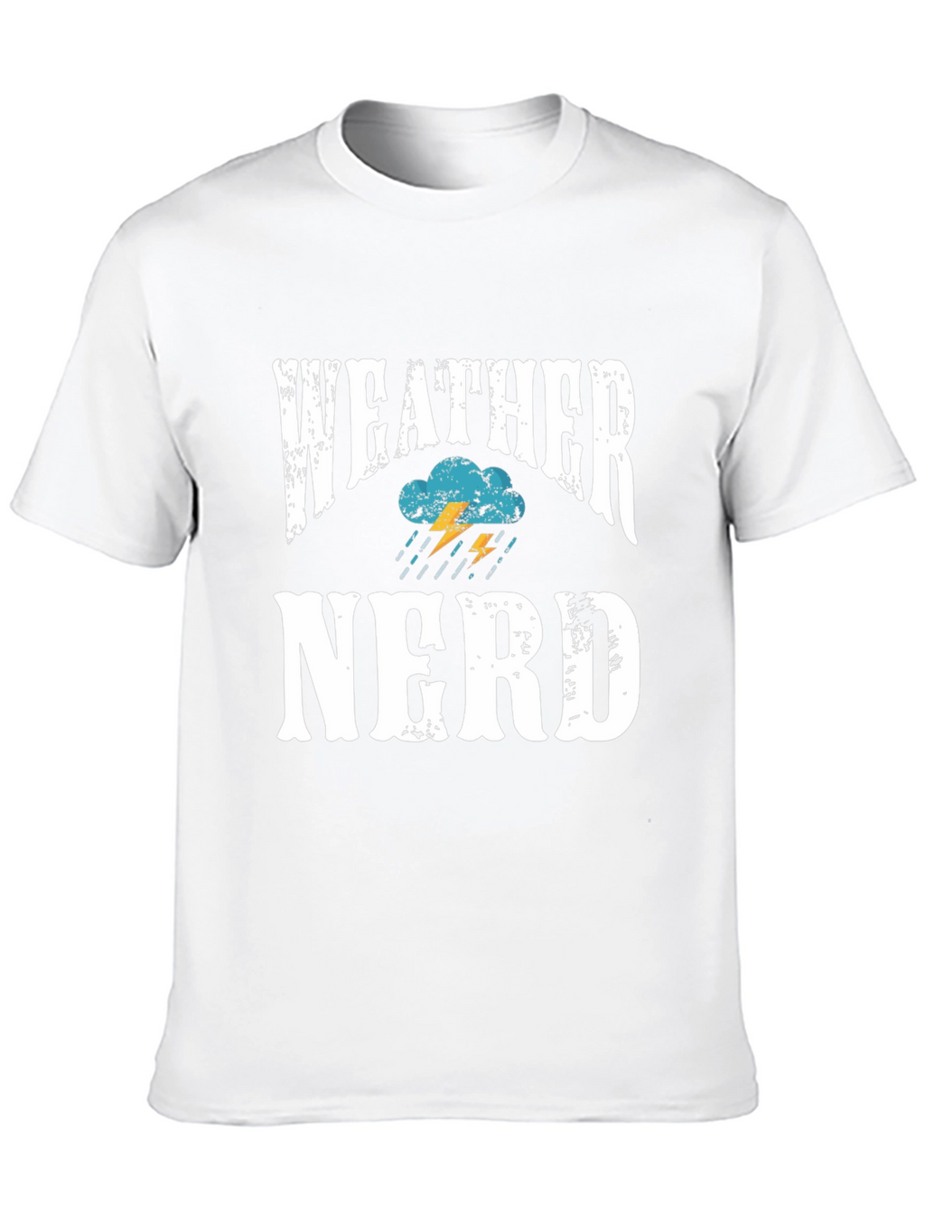 Weather Nerd T-Shirt - Black Cotton Blend Tee