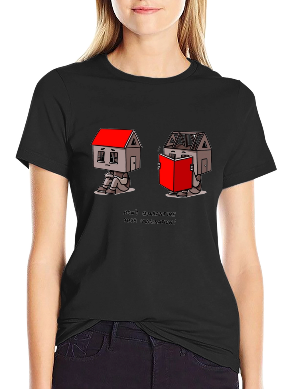 Imaginative Graphic Print T-Shirt
