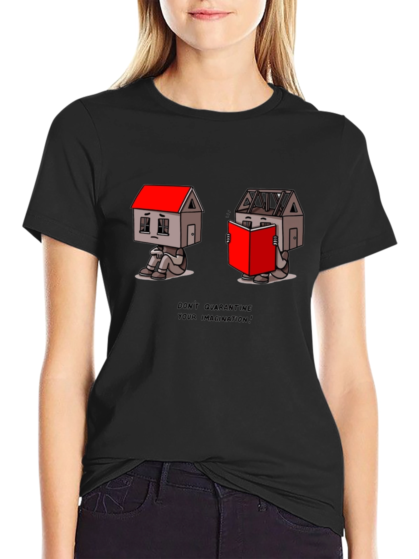 Imaginative Graphic Print T-Shirt