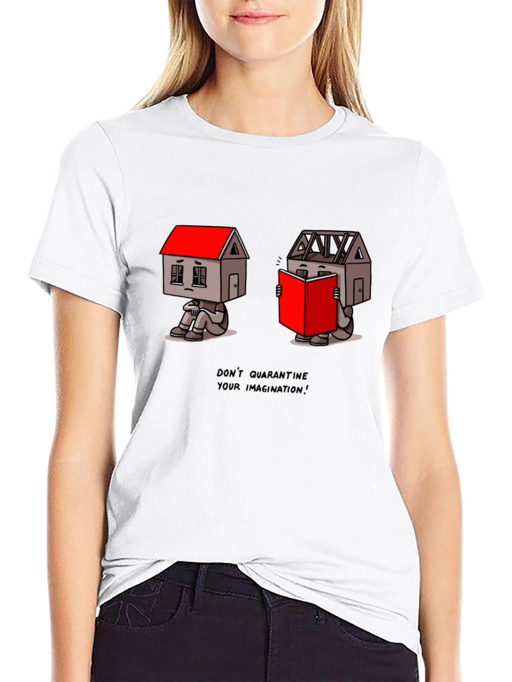 Imaginative Graphic Print T-Shirt