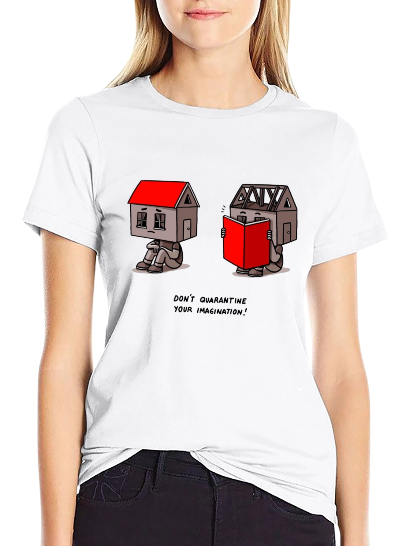 Imaginative Graphic Print T-Shirt