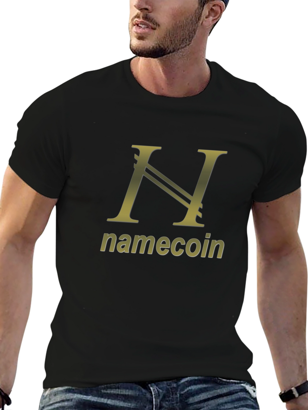 Namecoin T-Shirt - Black Crypto Tee