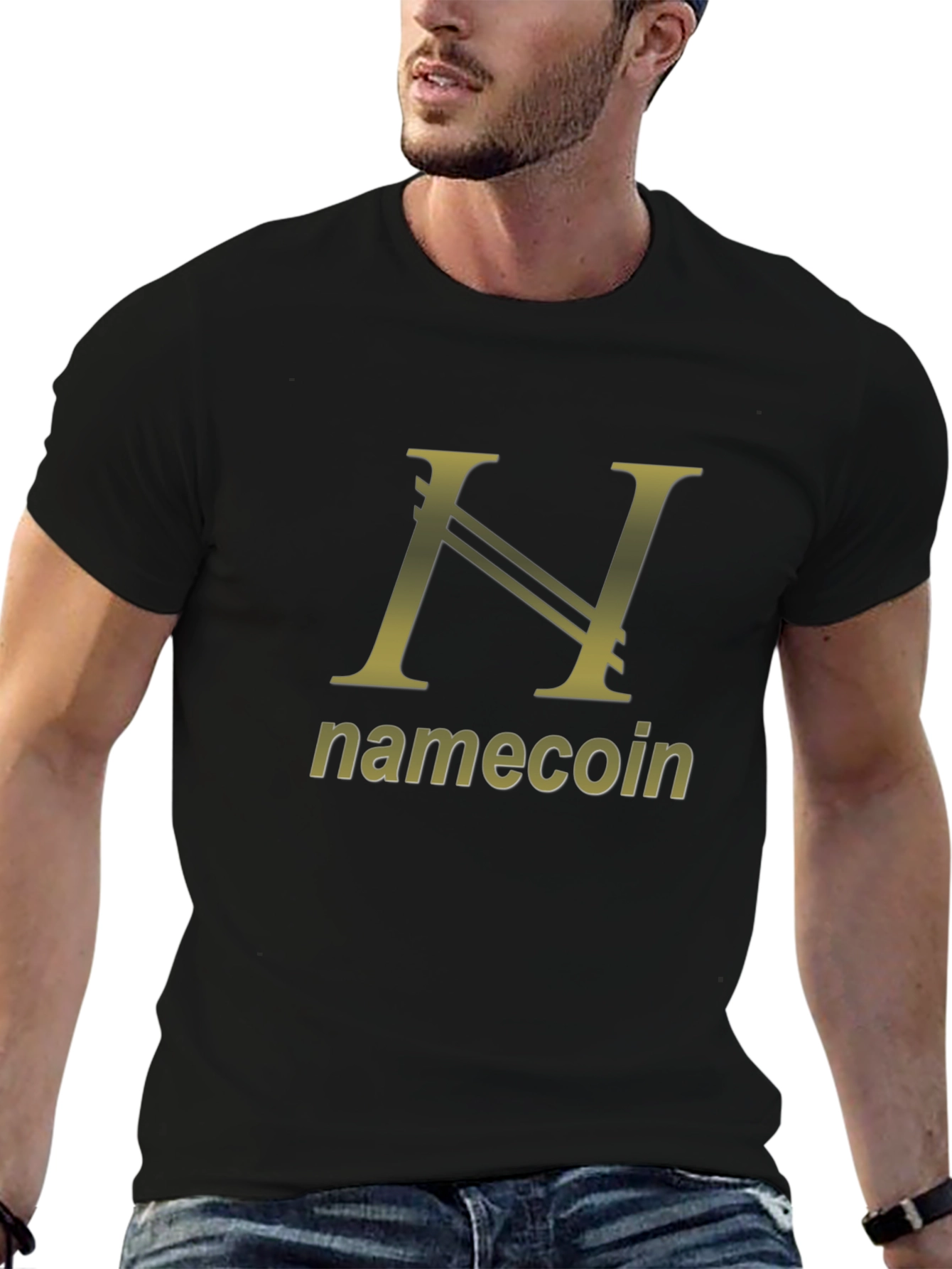 Namecoin T-Shirt - Black Crypto Tee