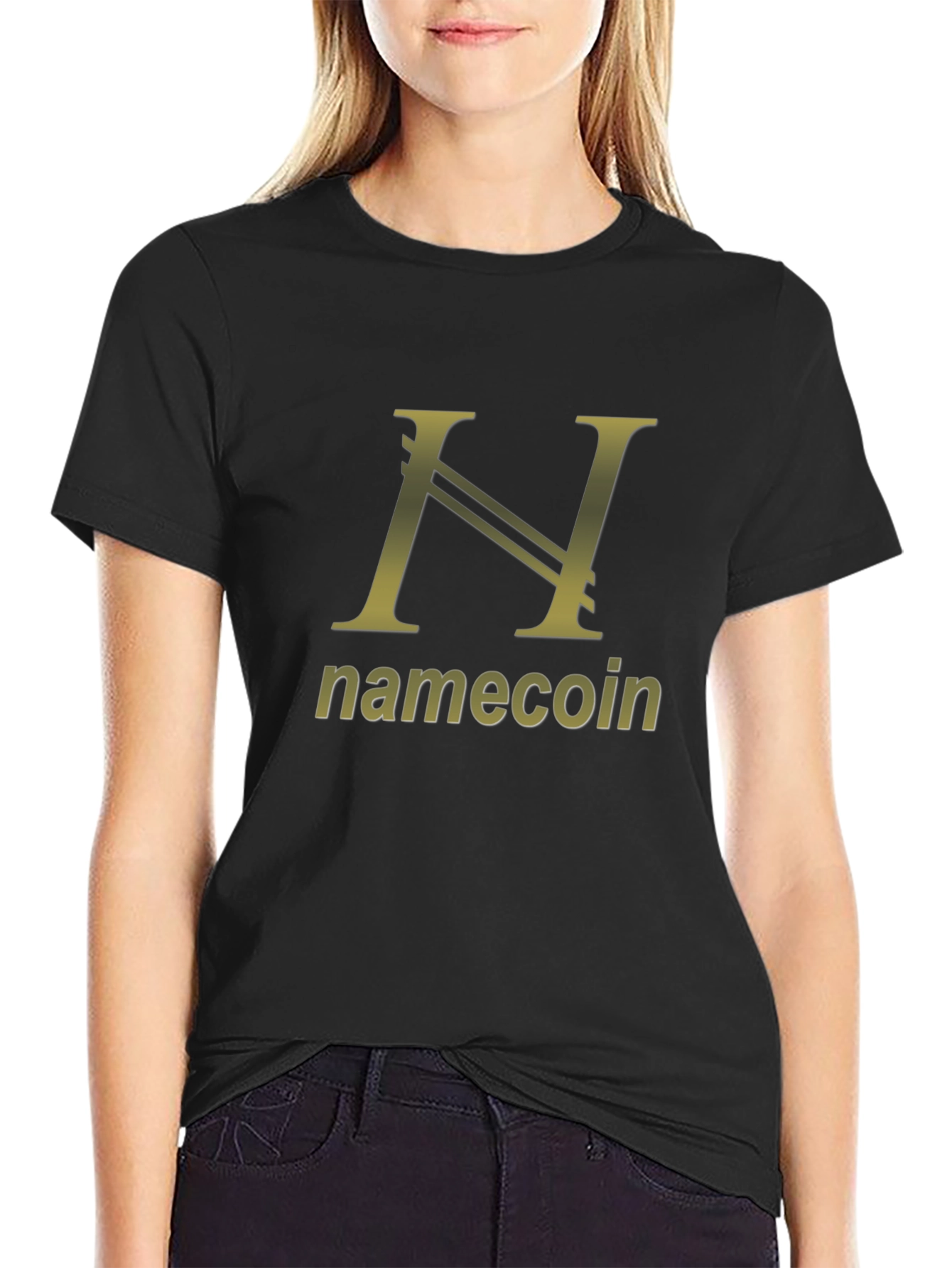 Namecoin T-Shirt - Black Crypto Tee