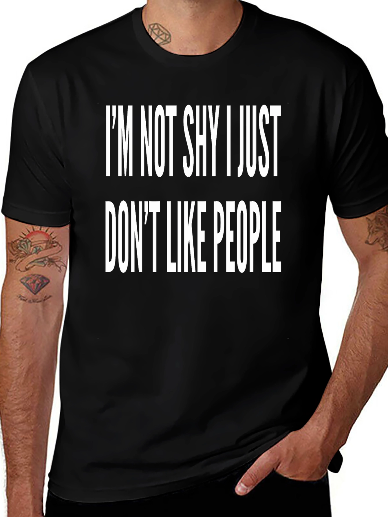 Im Not Shy Funny Graphic T-Shirt