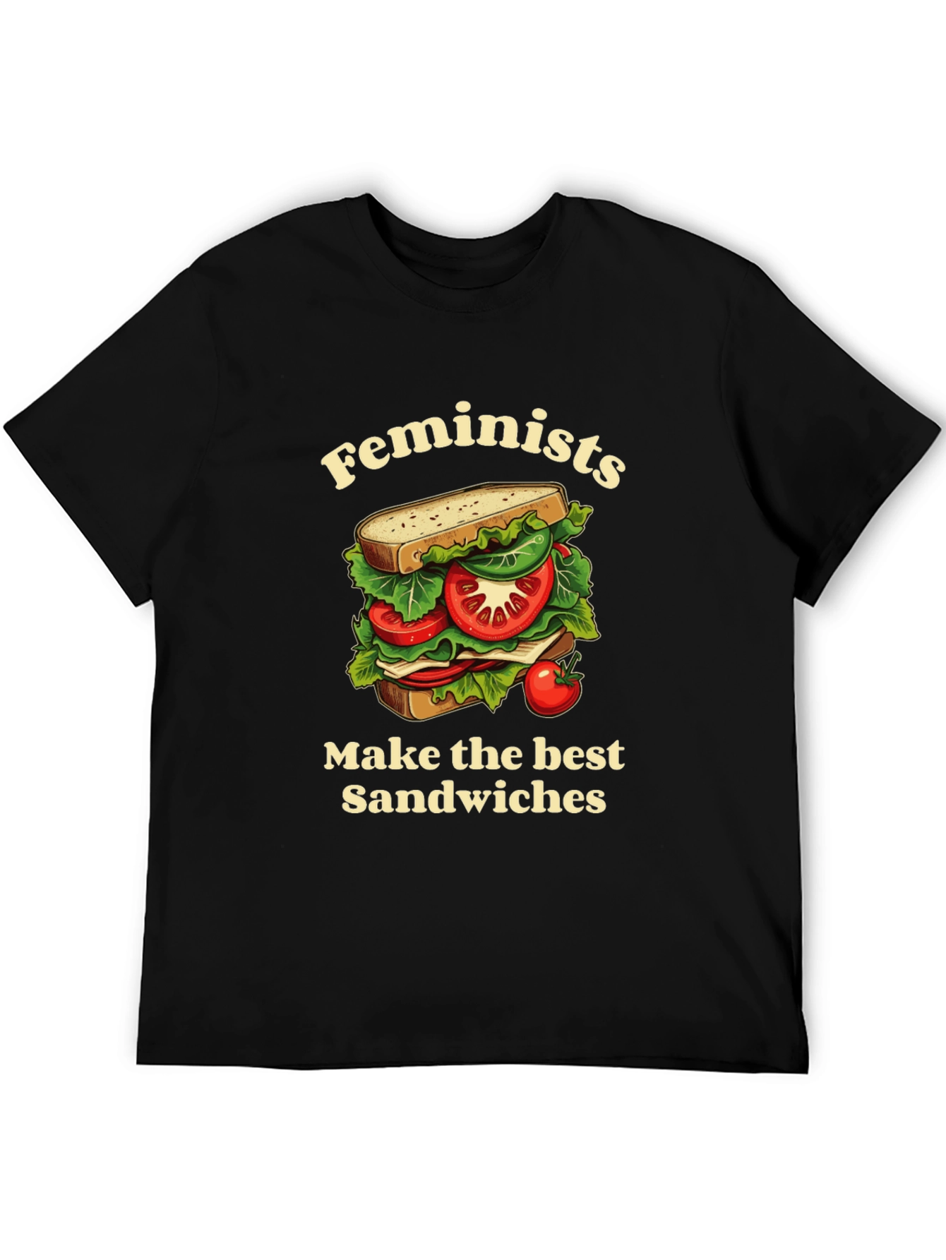 Feminist Sandwich T-Shirt - Funny Slogan Tee