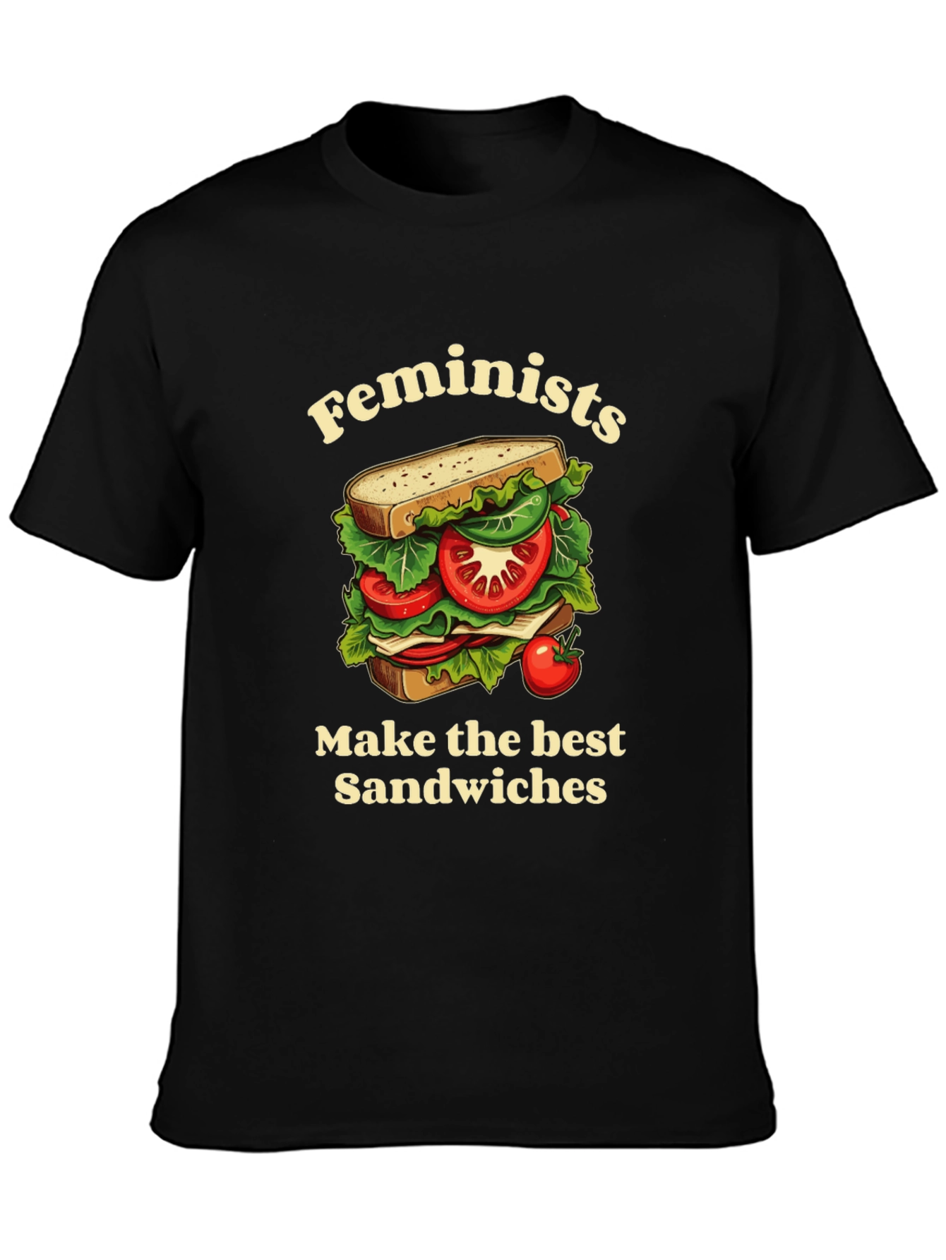 Feminist Sandwich T-Shirt - Funny Slogan Tee