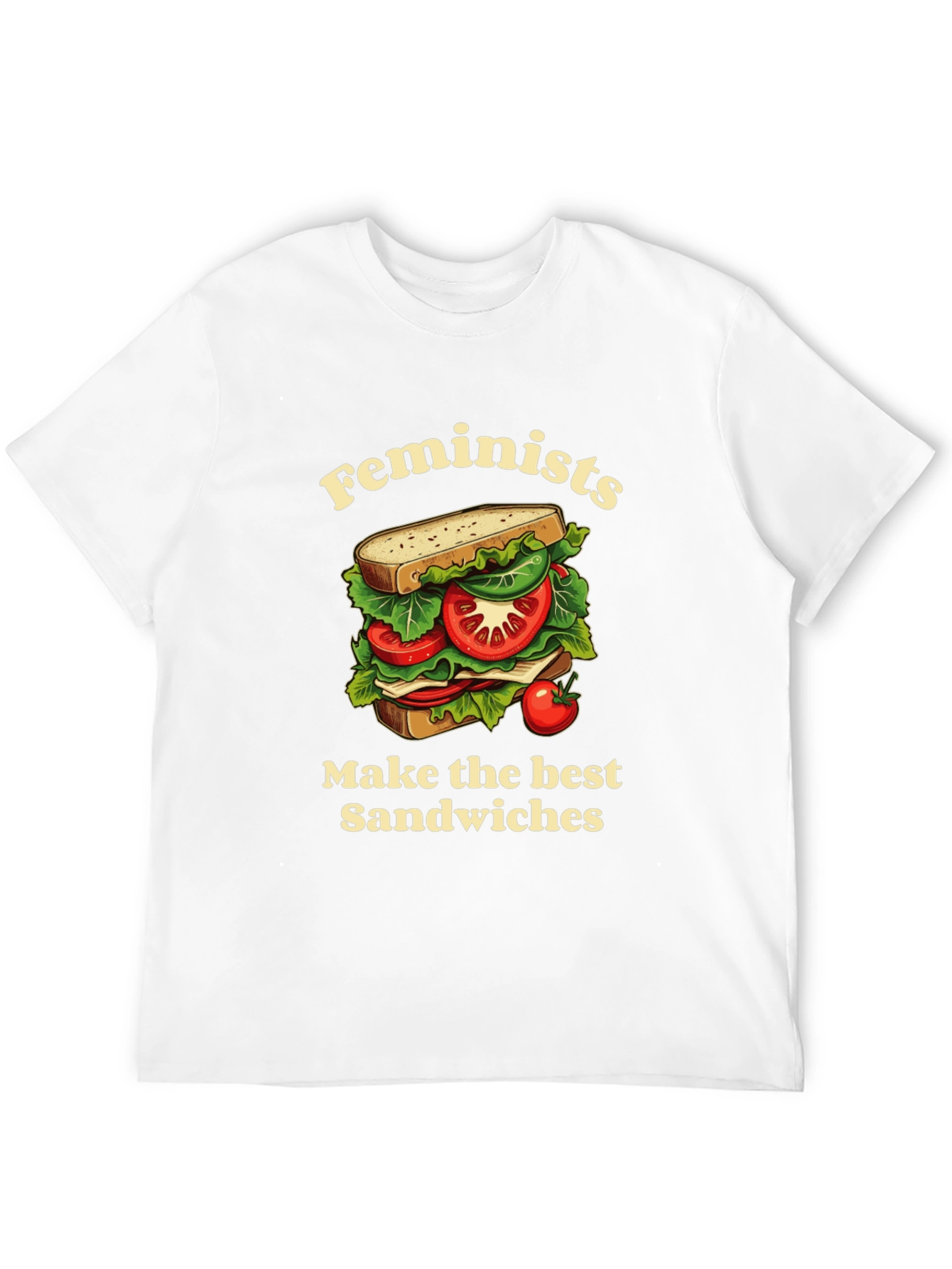 Feminist Sandwich T-Shirt - Funny Slogan Tee