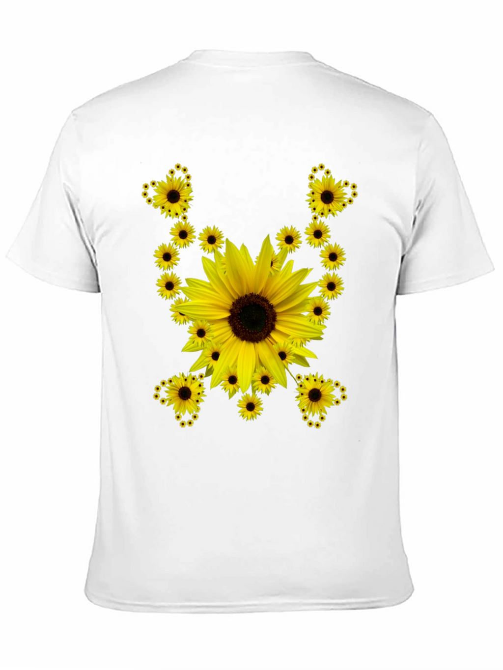 Sunflower Graphic Tee - Bold Floral Design
